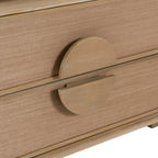 Sergio - Modern Natural Oak Nightstand