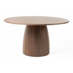Sheridan - Mid-Century Modern Walnut Round Dining Table