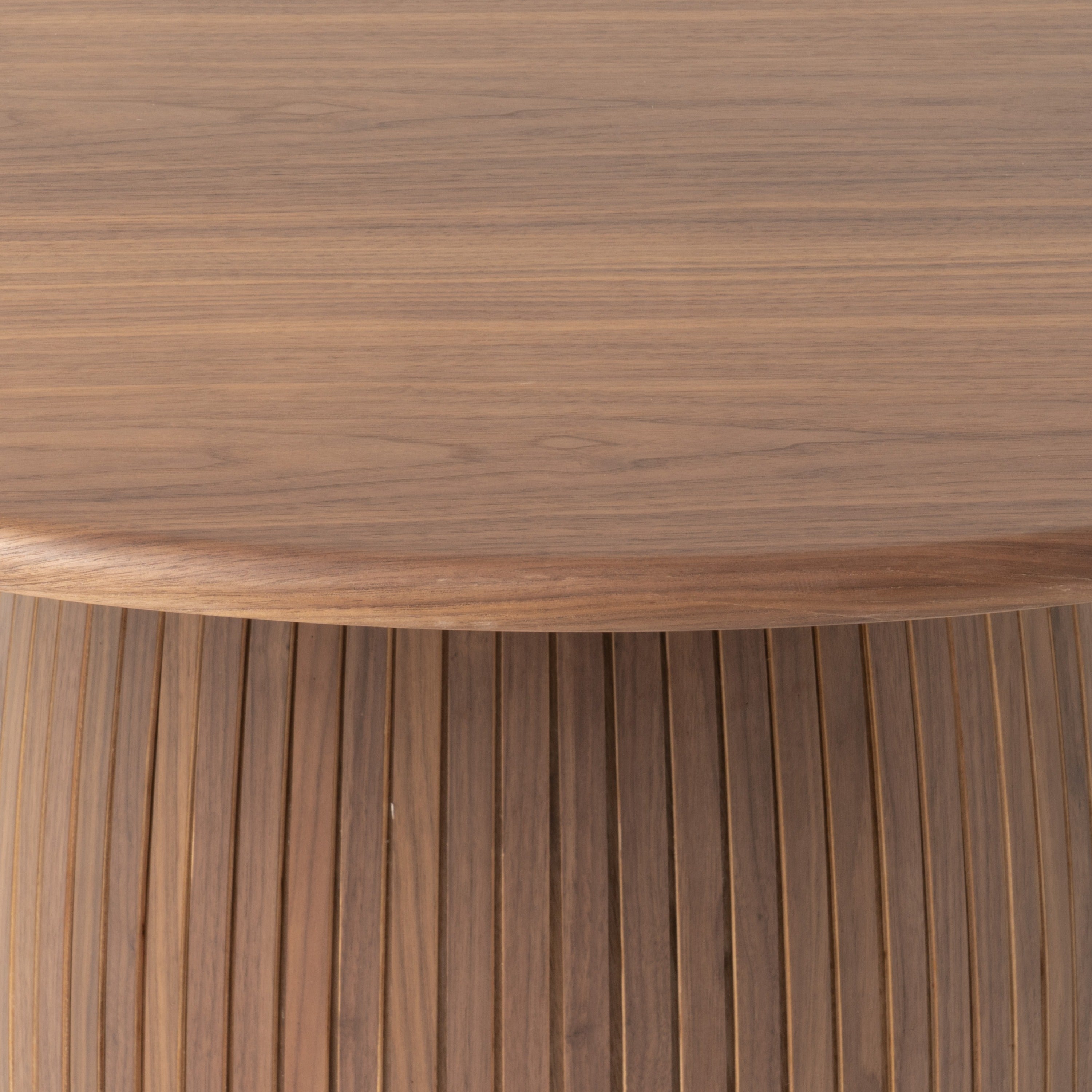 Sheridan - Mid-Century Modern Walnut Round Dining Table