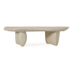Slone - Modern Beige Fiberform Coffee Table