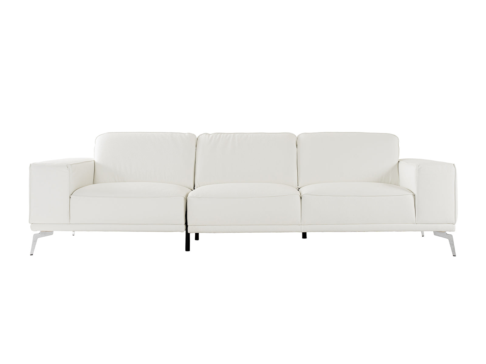 Lamod Italia Soho - Italian White Leather Sofa