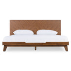 Soren - Modern Walnut Bed - Modern Walnut Bed