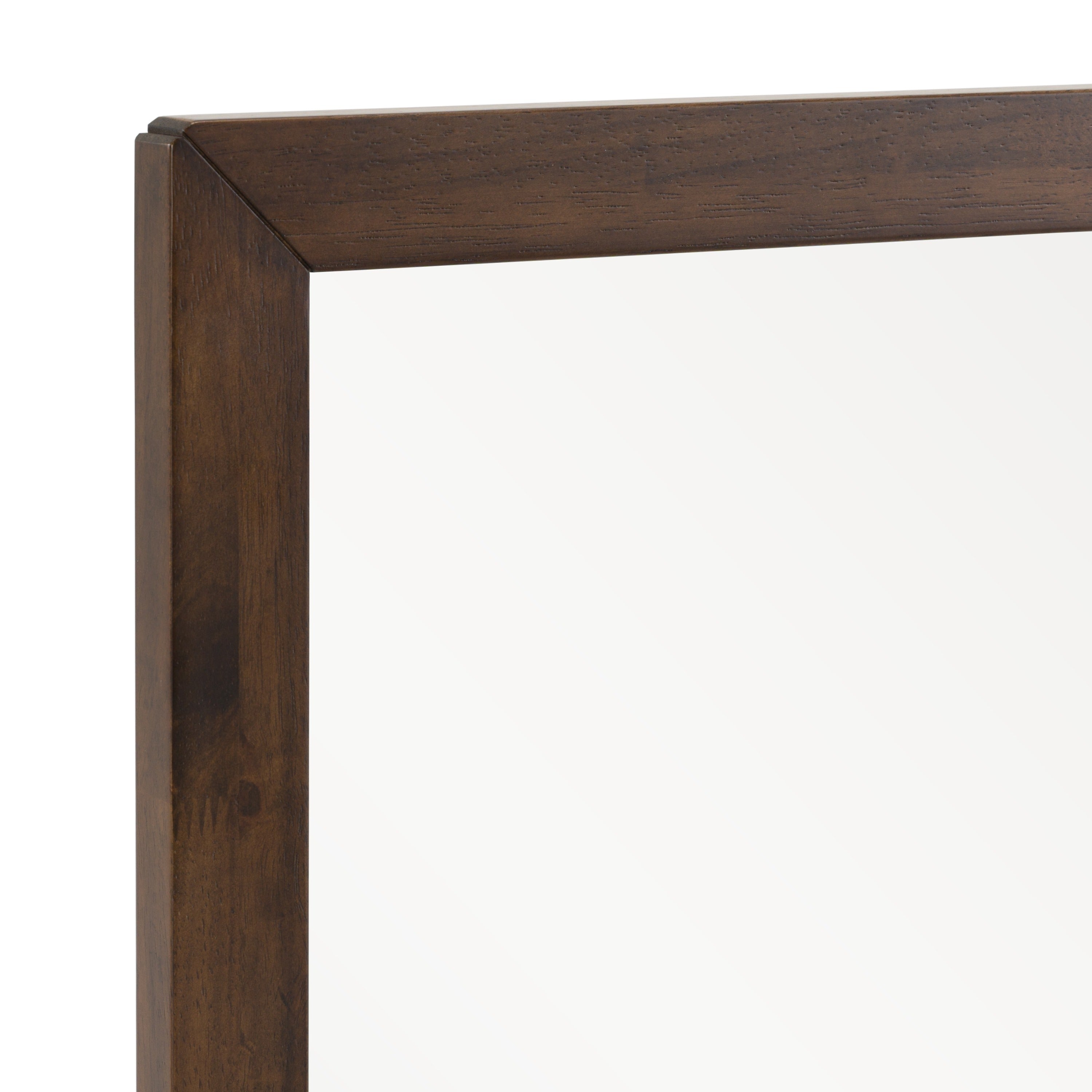 Soria Mid-Century Walnut Mirror