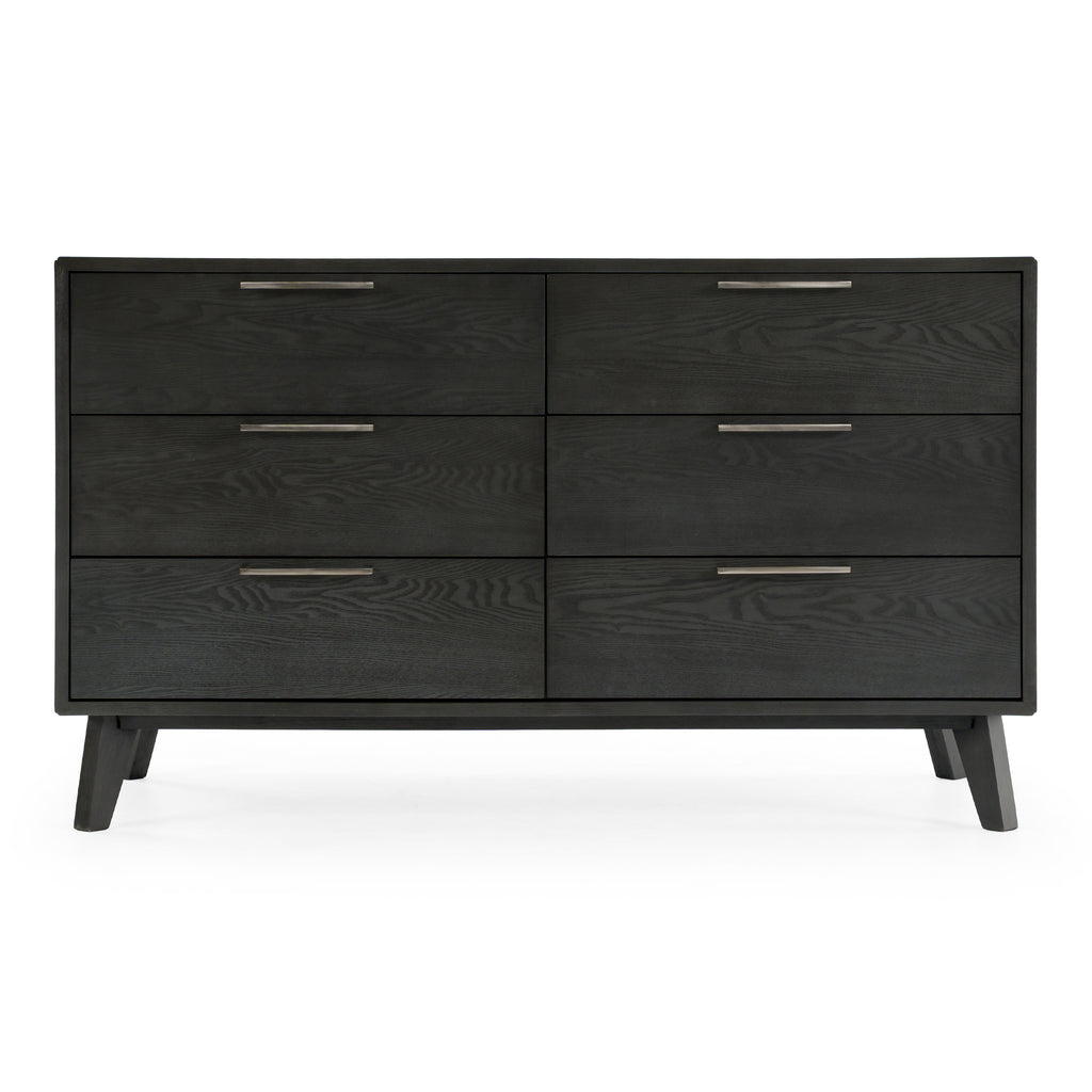 Soria Modern Grey Wash Dresser