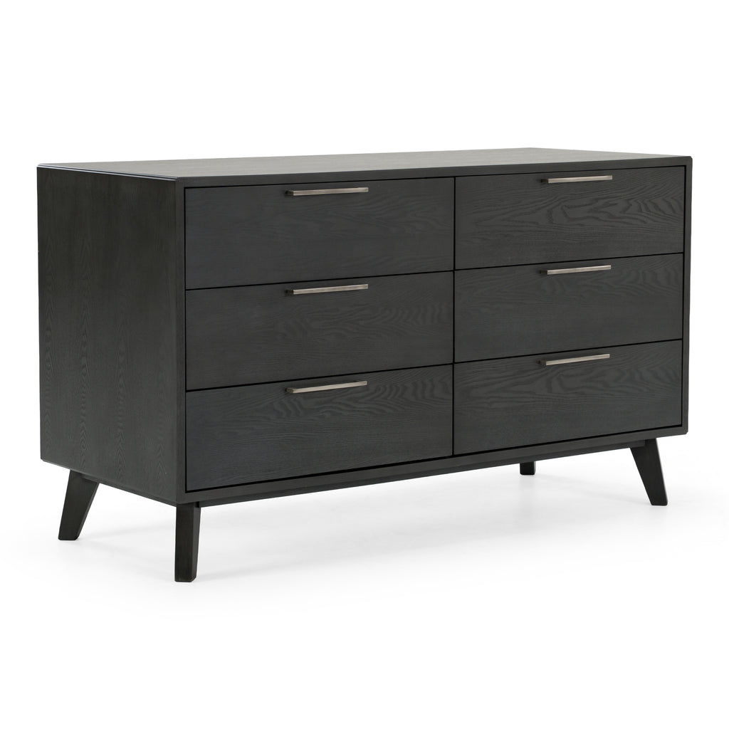 Soria Modern Grey Wash Dresser