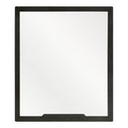 Soria Modern Grey Wash Mirror
