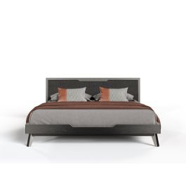 Soria Modern Grey Wash Bed