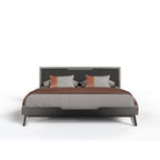 Soria Modern Grey Wash Bed