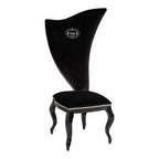 Sovereign - Transitional Black Fabric Chair (Set of 2)