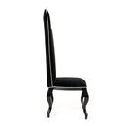 Sovereign - Transitional Black Fabric Chair (Set of 2)