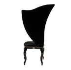 Sovereign - Transitional Black Fabric Chair (Set of 2)