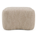 Spiro - Modern Beige Fabric Ottoman