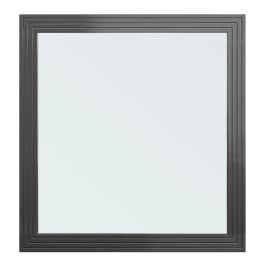 Splendor - Grey High Gloss Slatted MIrror