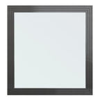 Splendor - Grey High Gloss Slatted MIrror