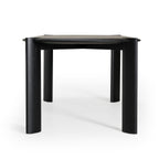 Steven - Modern Black Oval Dining Table