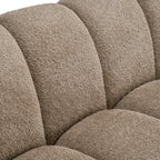 Suki - Modern Taupe Fabric Sofa