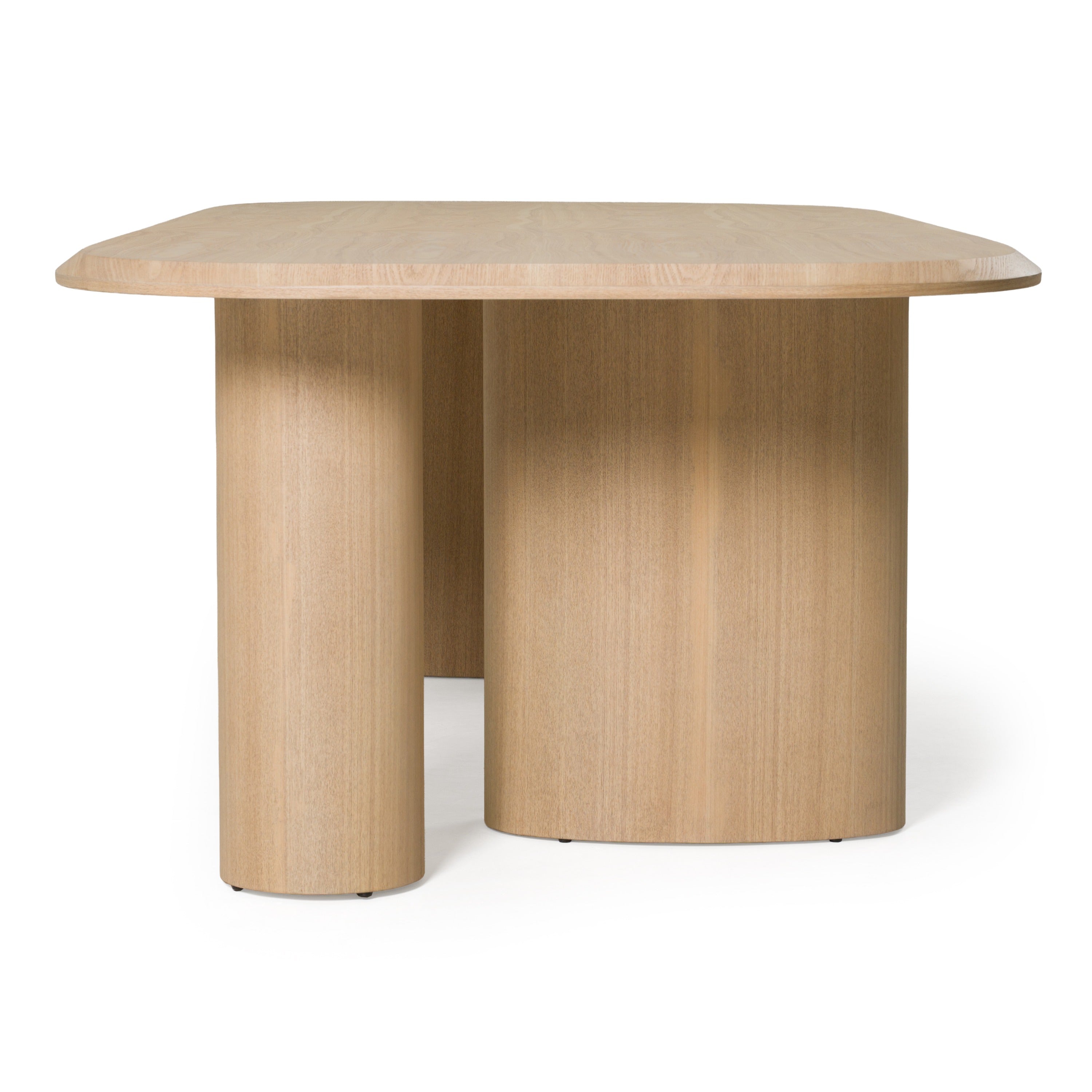 Summit - Modern 87" Natural Ash Dining Table