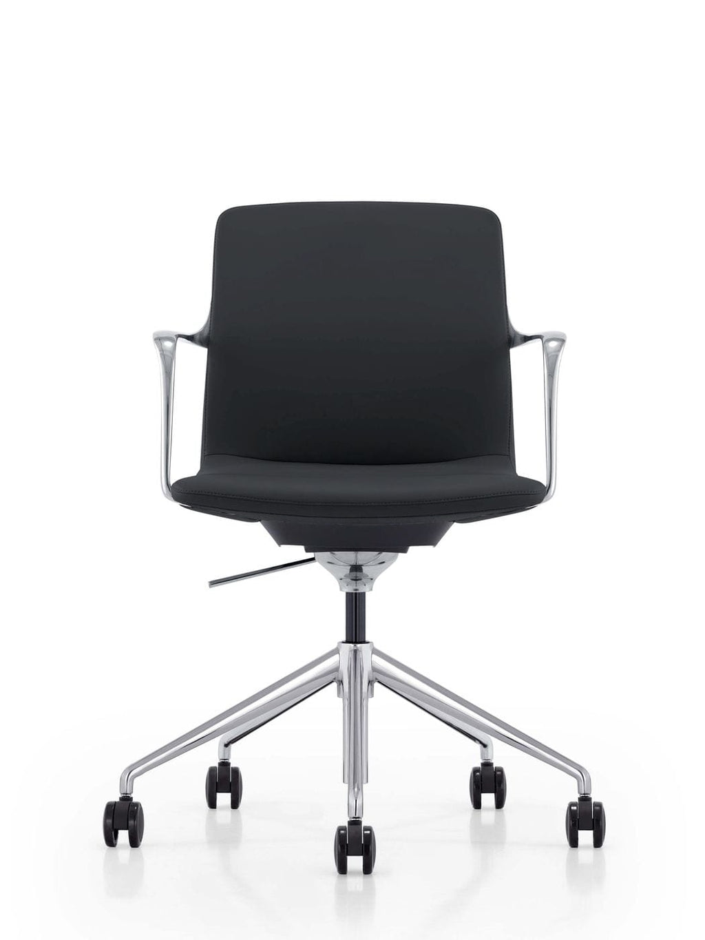 Sundar - Modern Black Mid Back Conference Office Chair