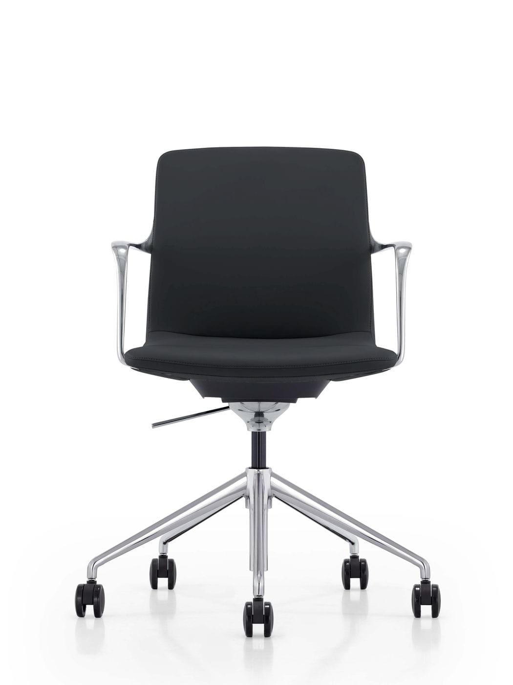 Sundar - Modern Black Mid Back Conference Office Chair