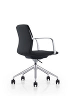 Sundar - Modern Black Mid Back Conference Office Chair