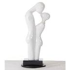 Love - Modern White Polyresin Sculpture