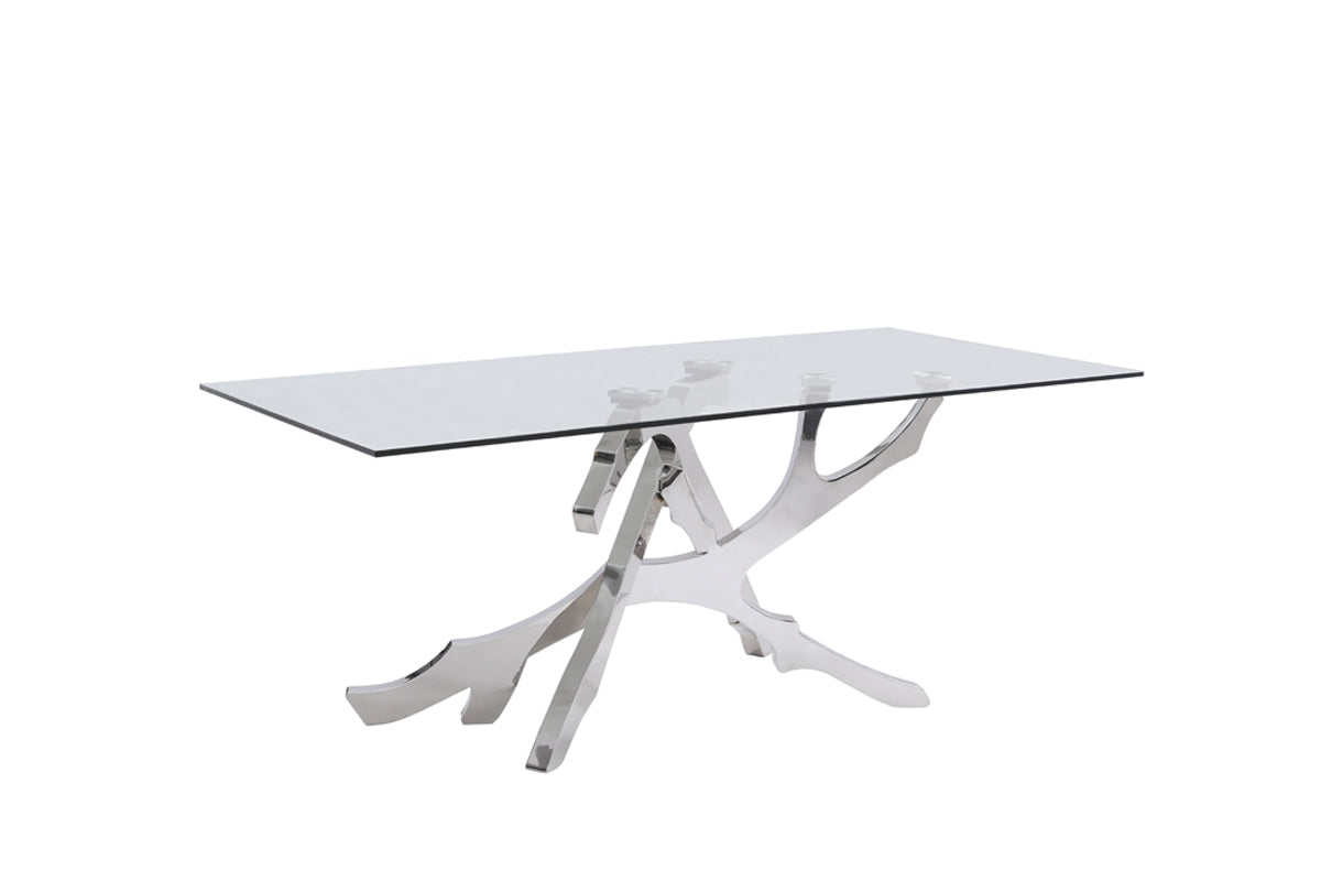 Legend Modern Glass Dining Table