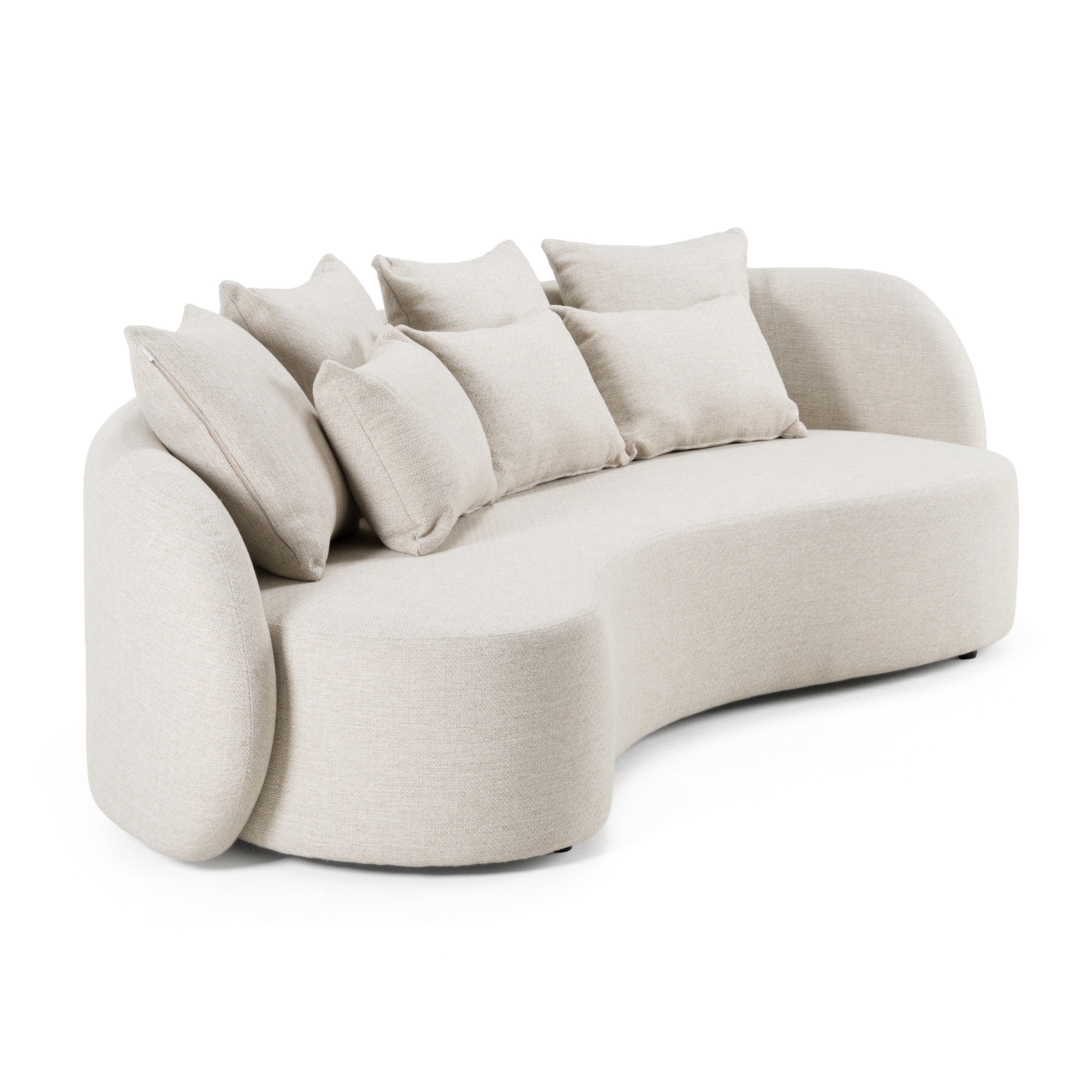 Renava Tabarca - Outdoor Beige Fabric 4 Seat Sofa