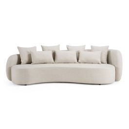 Tabarca - Outdoor Beige Fabric 4 Seat Sofa