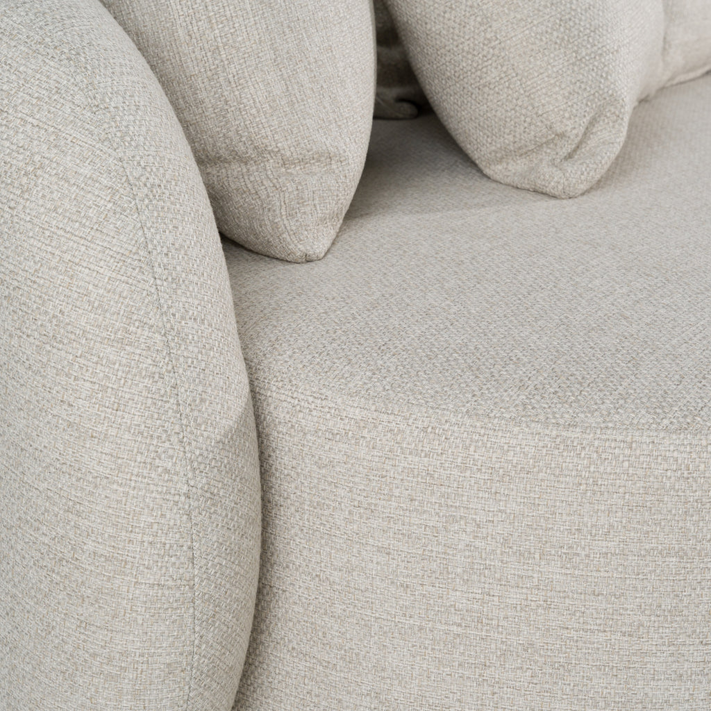 Tabarca - Outdoor Beige Fabric 4 Seat Sofa