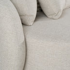 Tabarca - Outdoor Beige Fabric 4 Seat Sofa