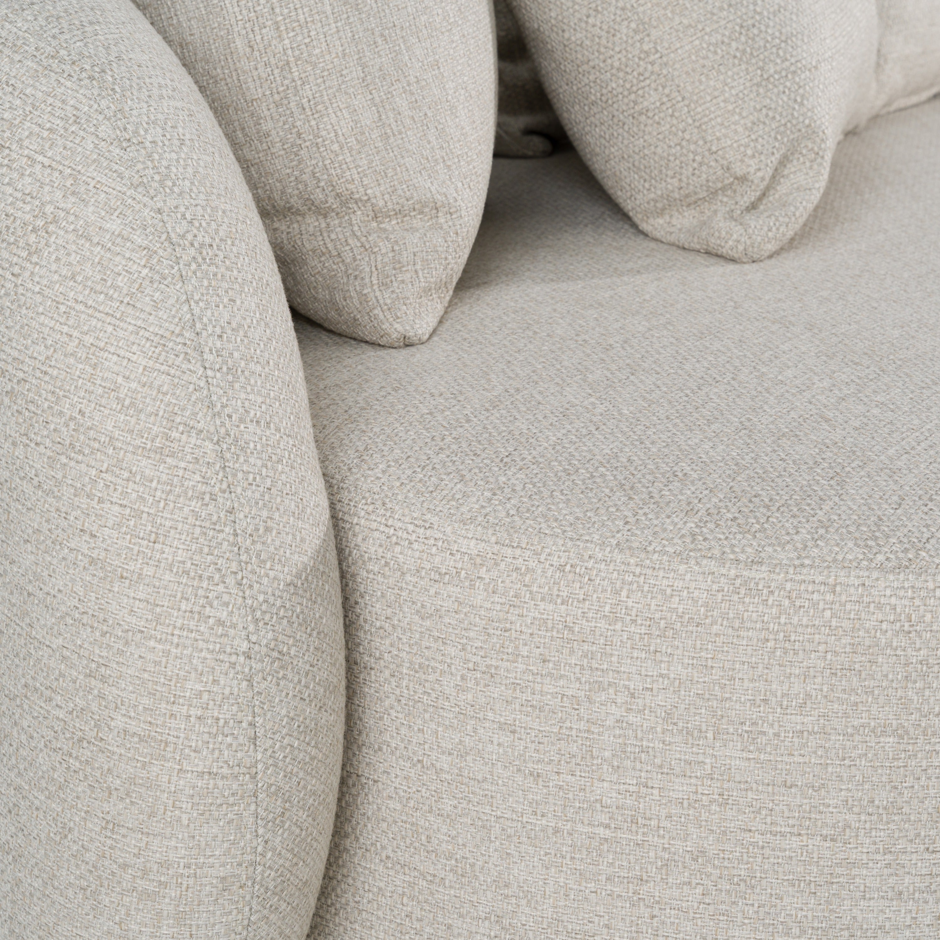 Tabarca - Outdoor Beige Fabric 4 Seat Sofa