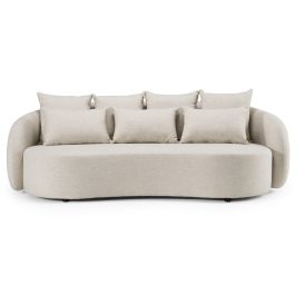 Tabarca - Outdoor Beige Fabric 3 Seat Sofa