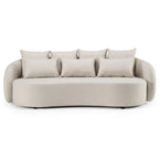 Tabarca - Outdoor Beige Fabric 3 Seat Sofa