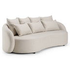 Tabarca - Outdoor Beige Fabric 3 Seat Sofa