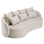 Tabarca - Outdoor Beige Fabric 3 Seat Sofa