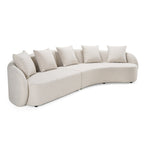 Tabarca - Outdoor Beige Fabric Sectional Sofa