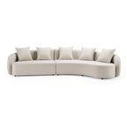 Tabarca - Outdoor Beige Fabric Sectional Sofa