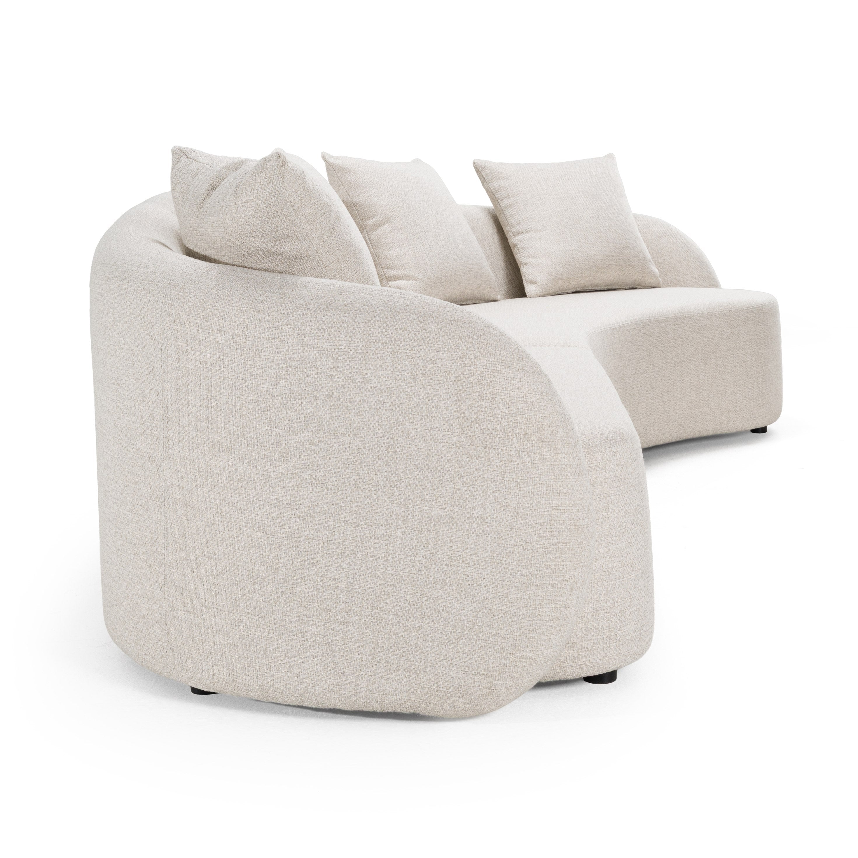Tabarca - Outdoor Beige Fabric Sectional Sofa