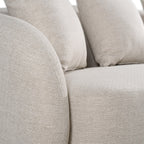 Tabarca - Outdoor Beige Fabric Sectional Sofa