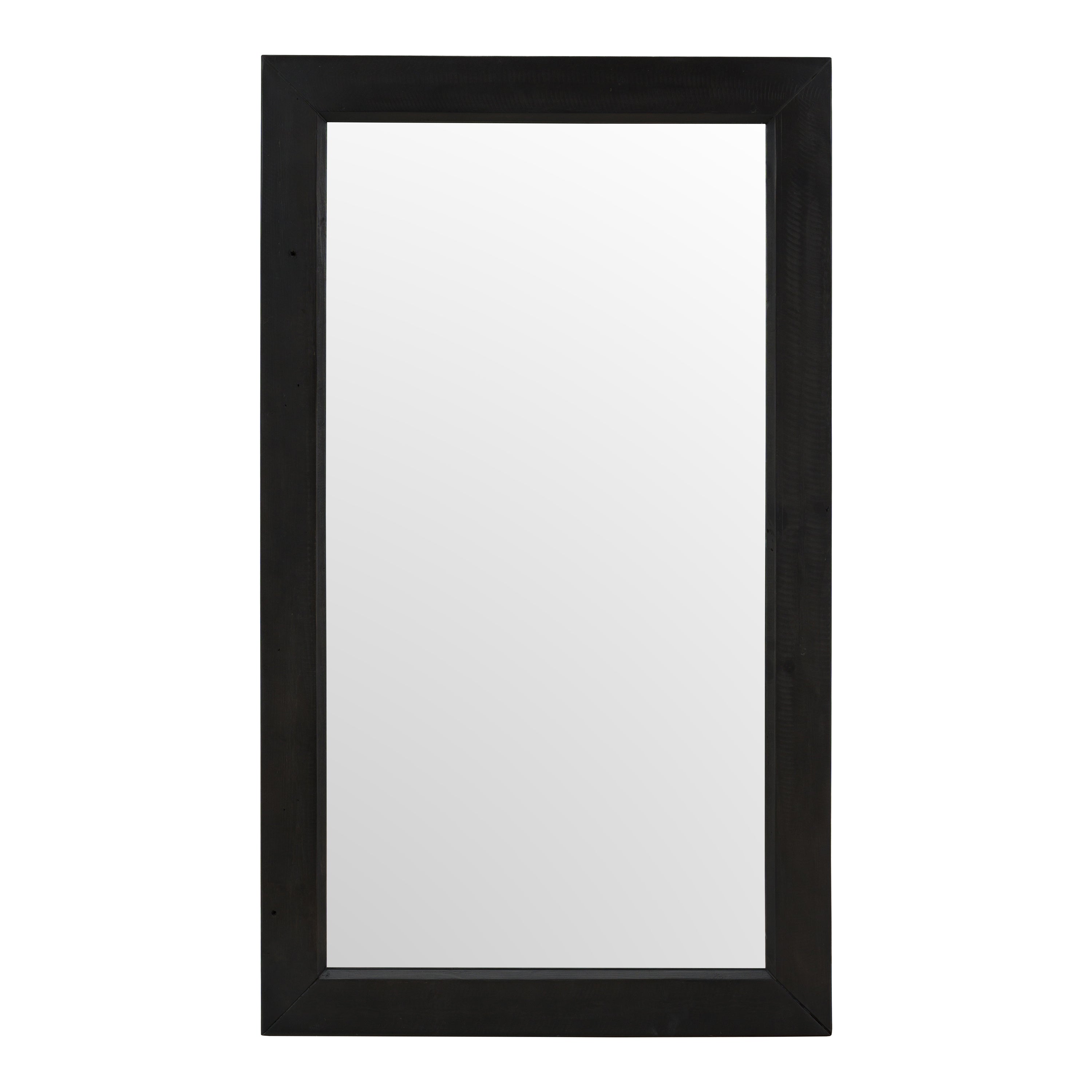 Tabitha Modern Dark Brown Recycled Pine Mirror