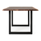 Taylor Modern Live Edge Wood Rectangular Dining Table