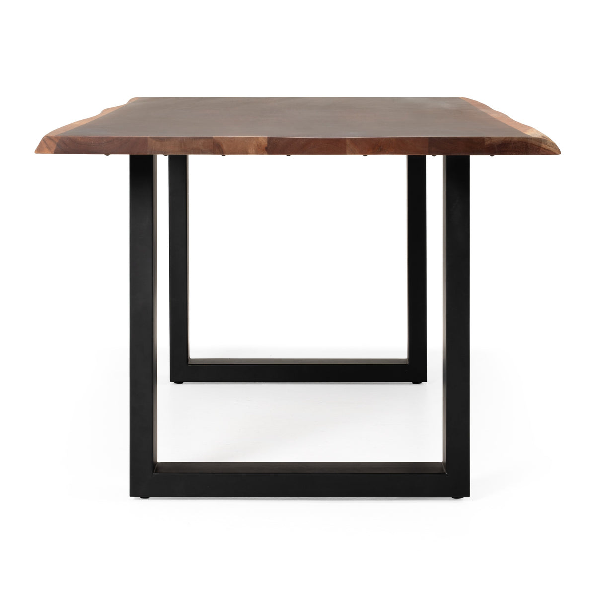 Taylor Modern Live Edge Wood Rectangular Dining Table