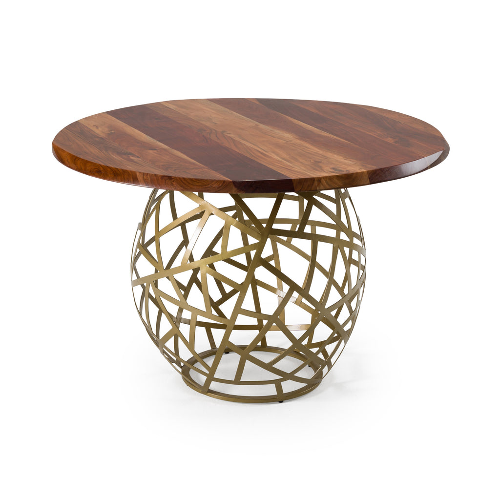 Taylor - Round Live Edge Dining Table