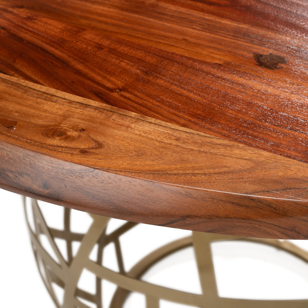 Taylor - Round Live Edge Dining Table