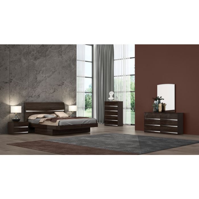 Wynn - Wenge California King Bed - gallery image 4