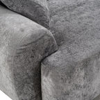 Terra - Modern Grey Fabric Sectional Sofa