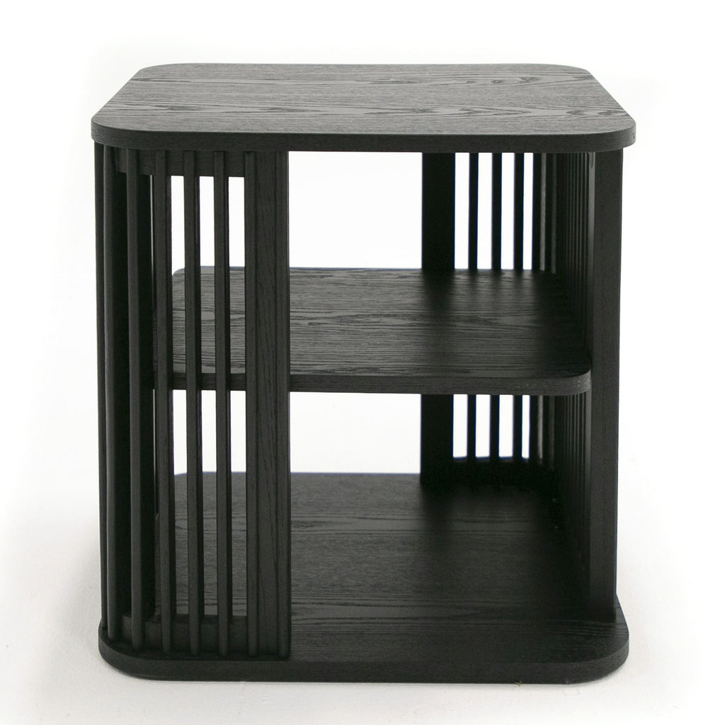 Thayne - Modern Mid Century Black Ash End Table
