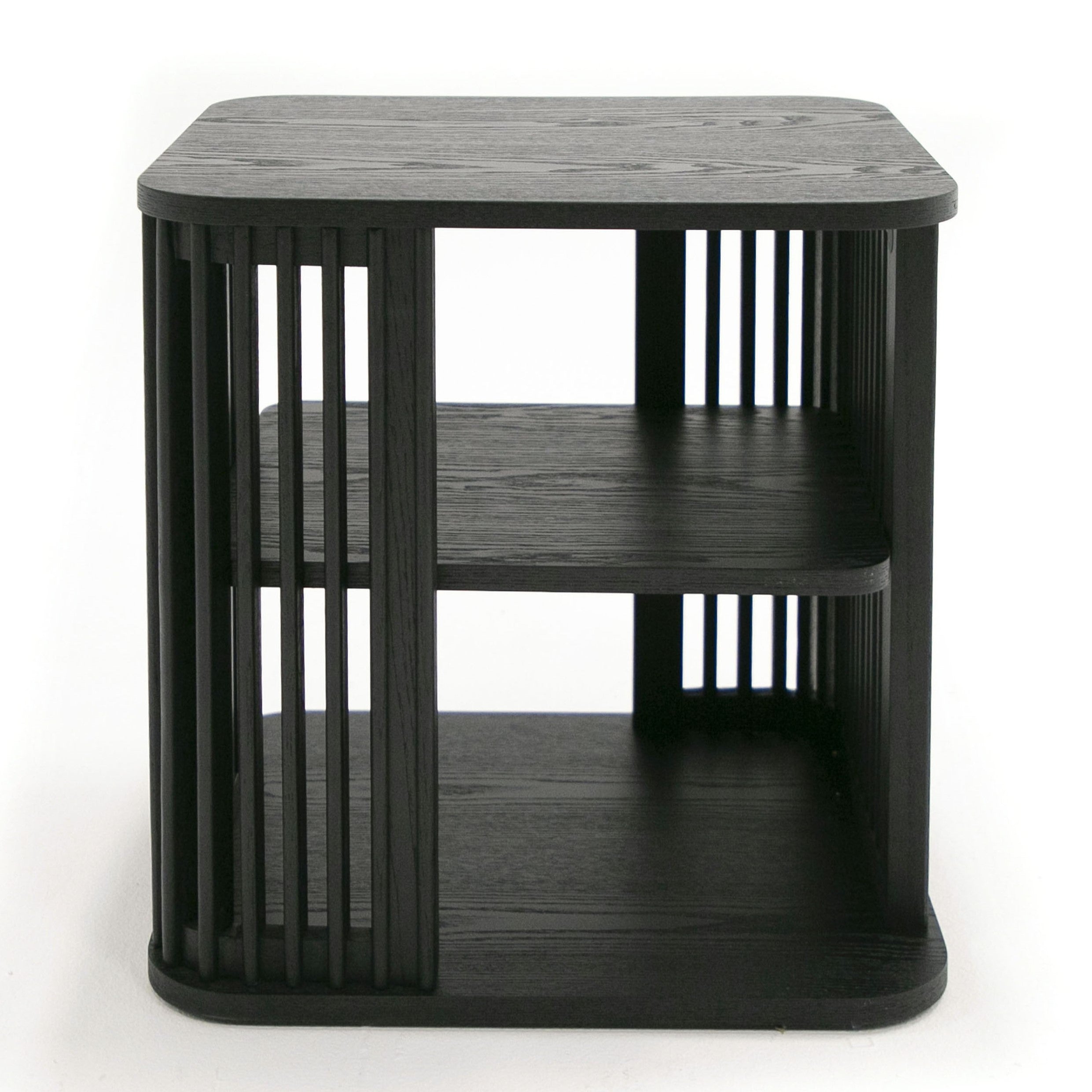 Thayne - Modern Mid Century Black Ash End Table