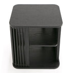 Thayne - Modern Mid Century Black Ash End Table