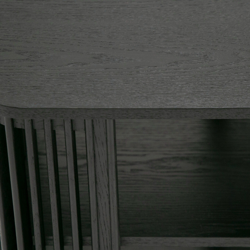 Thayne - Modern Mid Century Black Ash End Table